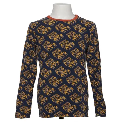 Long sleeve T-shirt (Blue, Yellow, Orange) from Me&i Cotton, Elastane