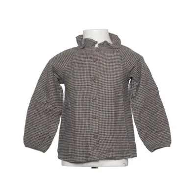 Bluse (Braun, Weiß) von Filou & Friends Baumwolle