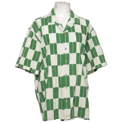 Short sleeve shirt (Green, White) from Imago Organic cotton