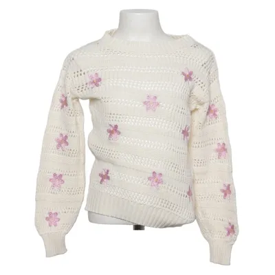 Strickpullover (Weiß, Pink) von Kiki & Koko Baumwolle