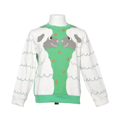 Sweatshirt (Vert, Blanc) de Stella McCartney Kids Coton, Élasthane