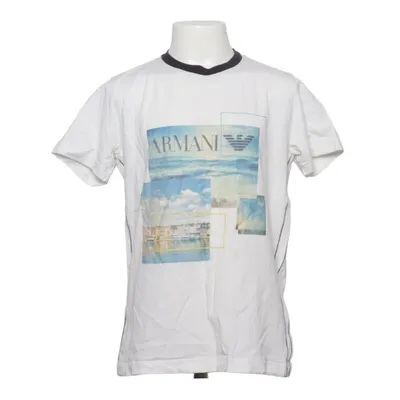 T-shirt (Vit, Blå, Flerfärgad) från Armani Junior Bomull