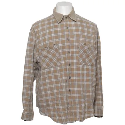 Flanellskjorta (Beige, Vit) från Arizona Jean Co Bomull