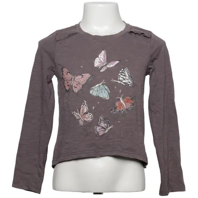 Long sleeve T-shirt (Gray) from Haute Hippie Cotton, Polyester