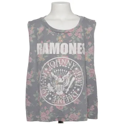 Top (Grå, Pink, Flerfarvet) fra Ramones Polyester, Viscose