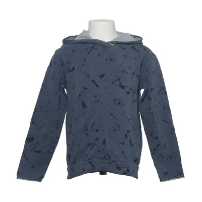 Capuchon sweater (Blauw, Zwart) van Waschbär Elastaan, Organisch katoen