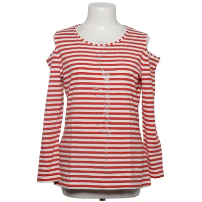 Long sleeve T-shirt (Red, White) from Strandfein Cotton, Elastane, Modal