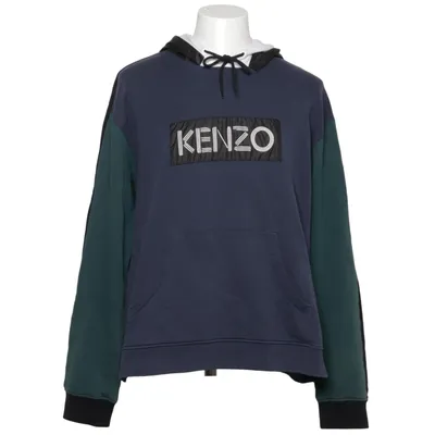 Huvtröja (Blå, Grön, Svart) från Kenzo Bomull, Elastan, Polyamid