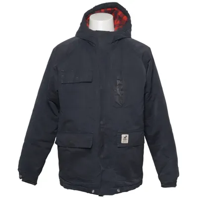 Parka (Blue, Red) from Fat Moose Cotton, Polyester, Viscose