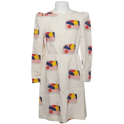 Kjole (Hvid, Flerfarvet) fra The Animals Observatory Polyester, Viscose