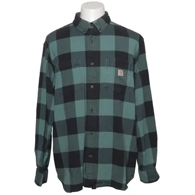 Flanellskjorta (Grön, Svart) från Carhartt Bomull, Elastan
