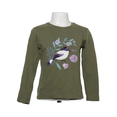 Langærmet t-shirt (Grøn) fra Cool Club by SMYK Bomuld
