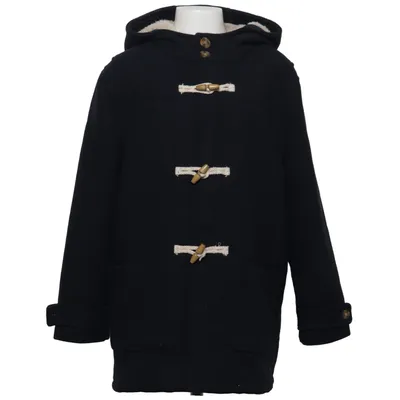 Duffle coat (Blue) from Jonas Nielsen Acrylic, Polyamide, Recycled polyester, Viscose, Wool