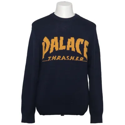 Sweater (Thrasher Knit) fra Palace Akryl, Uld