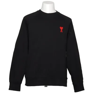 Sweatshirt (Zwart) van AMI Katoen
