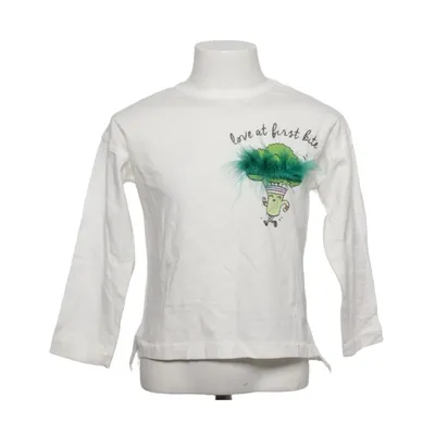 Långärmad t-shirt (Vit) från Zara Girls Bomull