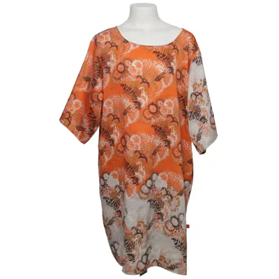 Dress (Orange, White, Multicolored) from Bengh Per Principesse Polyester