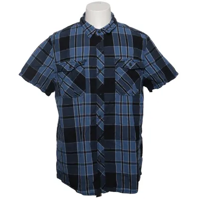 Short sleeve shirt (Blue, Black) from Brandit Cotton