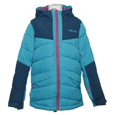 Skijakke (Blå, Lilla, Flerfarvet) fra Trollkids Genanvendt polyester