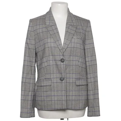 Blazer (Gris, Bleu) de Purdey Élasthane, Polyester, Viscose