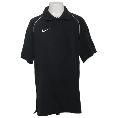 Polotrøje (Sort) fra Nike Bomuld, Polyester