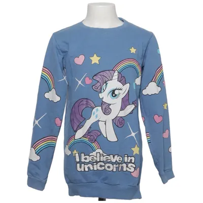 Sweatshirt (Bleu, Multicolore) de My Little Pony Coton, Polyester