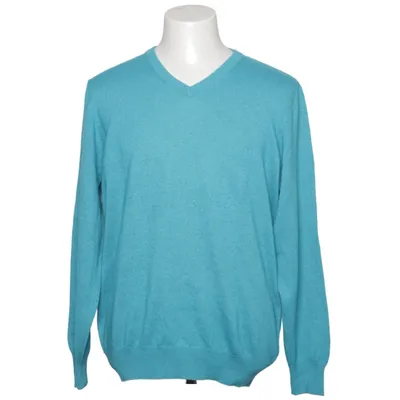 Pullover (Blue) from A.W. Dunmore Cashmere, Silk