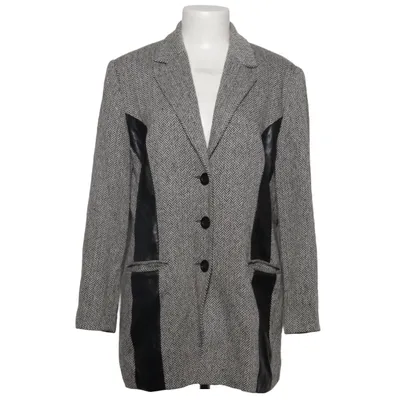 Blazer (Black, White) from Amalfi Polyamide, Viscose, Wool
