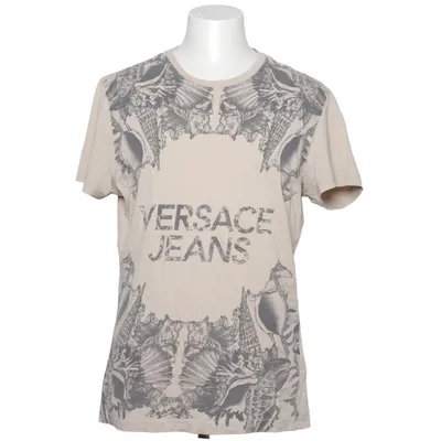 T-shirt (Beige, Flerfärgad) från Versace Jeans