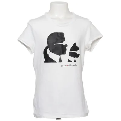 T-shirt (White) from Karl Lagerfeld Kids Cotton, Elastane