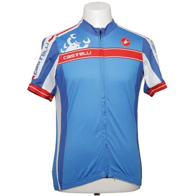 Bicycle shirt (Blue, White, Red) from Castelli Polyester