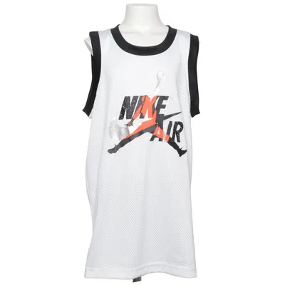 Basketball Hemd (Weiß, Schwarz) von Jordan Polyester