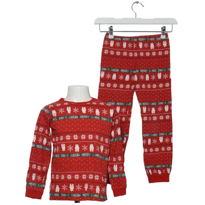 Pyjamas (Röd, Vit, Grön) från Dopo Dopo Girls Bomull