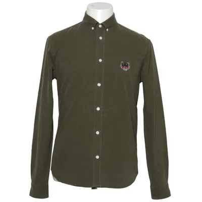 Buttondown-skjorta (Grön) från Kenzo Bomull, Polyester