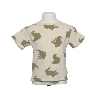 T-shirt (Beige, Green) from Konges Sløjd Organic cotton