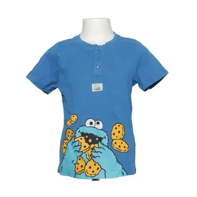 T-shirt (Blå, Flerfarvet) fra Sesame Street Bomuld