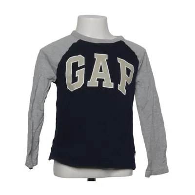 Langærmet t-shirt (Blå, Grå) fra Gap Kids Bomuld
