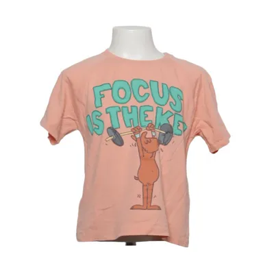 T-shirt (Pink) from Zara Cotton, Elastane