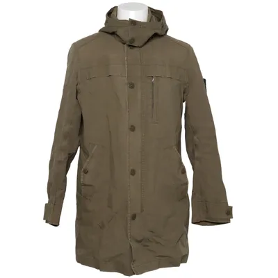 Parkas (Grön) från Stone Island Bomull, Polyuretan