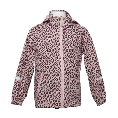 Rain jacket (Pink, Black) from Minoti Polyester