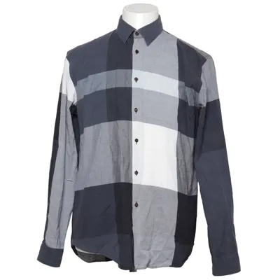 Shirt (Blue, Gray, White) from Burberry Cotton