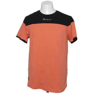 T-shirt (Orange, Sort) fra Bee Inspired Bomuld, Elastan