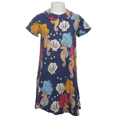 Dress (Blue, Multicolored) from Mini Rodini Elastane, Tencel