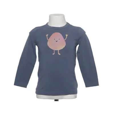 Långärmad t-shirt (Blå) från Green Cotton Elastan, Ekologisk bomull