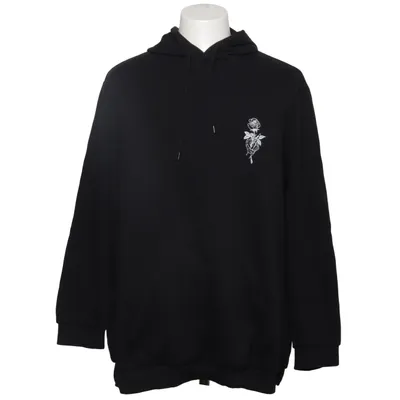 Hoodie (Black) from Yourturn Cotton, Polyester