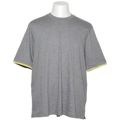 T-shirt (Gray, Green) from Hermès Cotton, Elastane