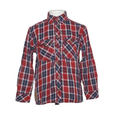 Flanellen overhemd (Rood, Blauw, Wit) van Stop + Go Katoen