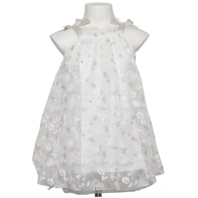 Robe (Blanc, Or) de Noa Noa Miniature Coton, Polyester