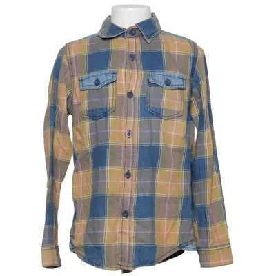 Flannel shirt (Blue, Yellow, Multicolored) from Dopo Dopo Boys Cotton