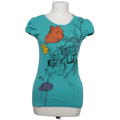T-shirt (Blue, Multicolored) from Review Cotton